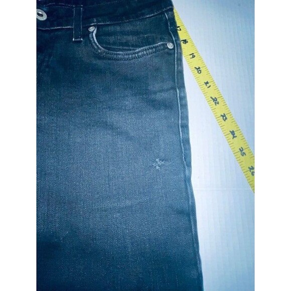 Naked Famous Jeans Mens Skinny Super Guy Black Power Stretch 34x28 Fits 32x28.5 - Picture 7 of 14